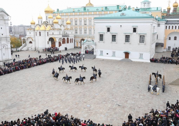 Президентский полк последний раз в 2019 году выступил в Кремле 