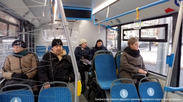 В Зеленограде начали курсировать новые автобусы