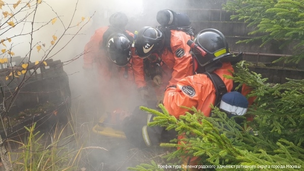 В Зеленограде  прошли тактико-специальные учения 