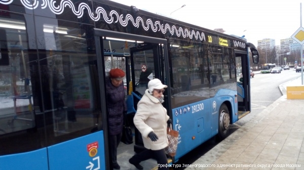 В Зеленограде начали курсировать новые автобусы