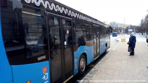 В Зеленограде начали курсировать новые автобусы