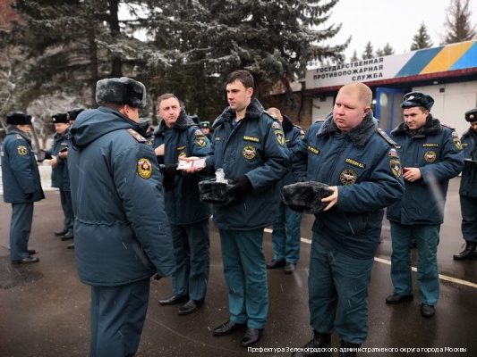 Зеленоградские сотрудники МЧС готовы к зиме 