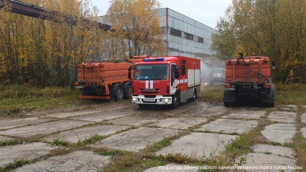 В Зеленограде  прошли тактико-специальные учения 