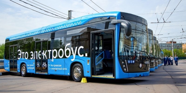 В следующем году в Москве появятся 300 новых электробусов