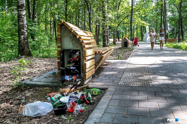 В Зеленограде в парке Победы установят урны