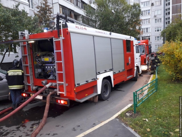 В новой части Зеленограда потушили пожар в жилом доме