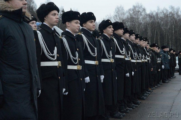 Московские кадеты приняли участие в митинге у мемориала «Штыки»