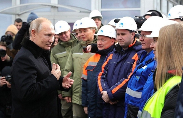 Владимир Путин принял участие в открытии автодороги М11 Москва – Санкт-Петербург