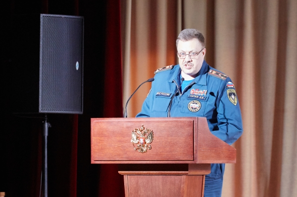 В учебно-методическом центре столичного Департамента ГОЧСиПБ подвели итоги спортивно-массовой работы пожарные столицы