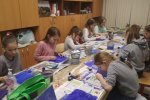 Зеленоградские художники освоили технику граттаж
