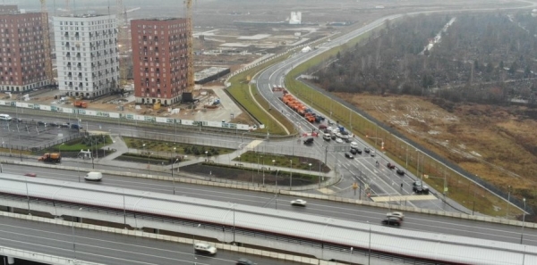 Собянин открыл дублер Киевского шоссе в Новой Москве