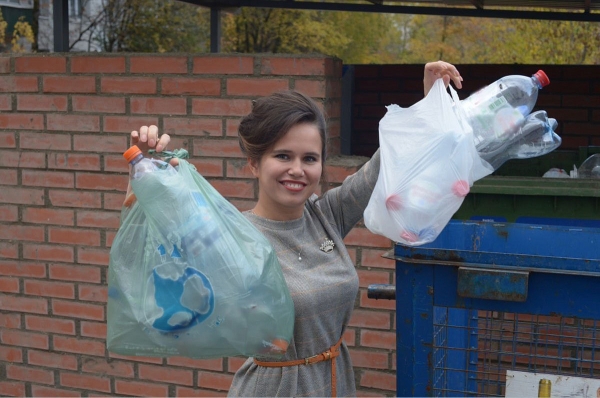 Экологическая акция в Зеленограде #СожмиИЗакрути продолжается