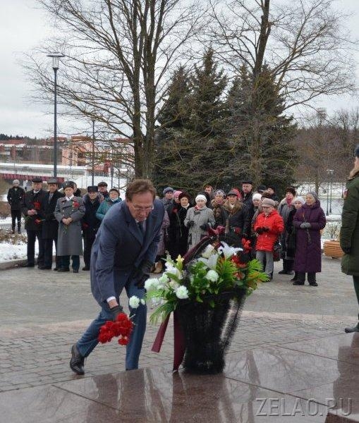 Зеленоградцы почтили память участников контрнаступления под Москвой