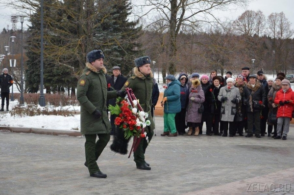 Зеленоградцы почтили память участников контрнаступления под Москвой