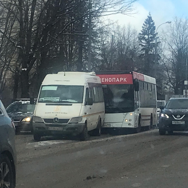 Автобус «Зеленопарка» опять попал в ДТП в Зеленограде