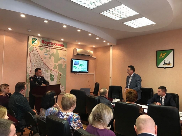 Полиция Крюково отчиталась о проделанной работе перед депутатами местного Совета 