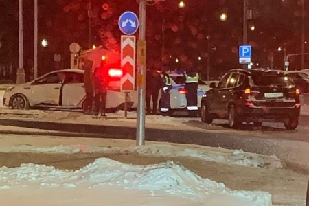 Один человек пострадал в ДТП напротив «Детского мира»