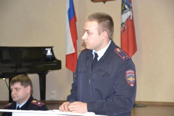 Участковые уполномоченные Зеленоградского округа отчитались о проделанной работе за 2019 год