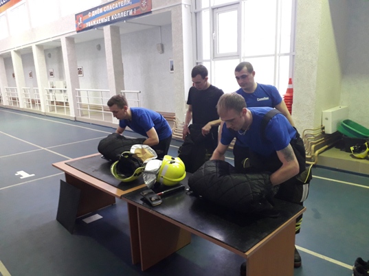 В Малино учат пожарному делу настоящим образом!