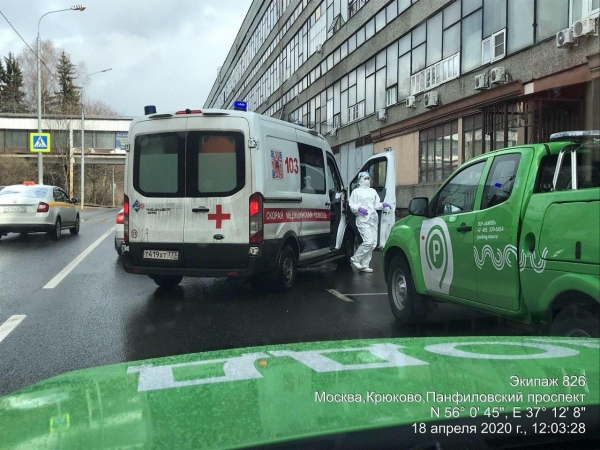 В Зеленограде задержали водителя-нарушителя карантина