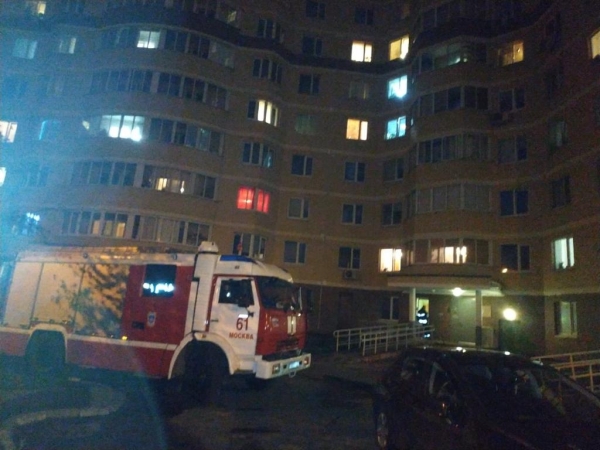 В Зеленограде при пожаре спасли трех человек