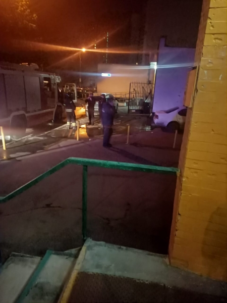 Мусорный контейнер подожгли в 12 микрорайоне