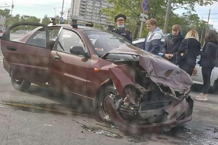 В аварии напротив «Иридиума» никто не пострадал
