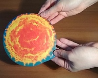 КЦ «Доброволец» представляет мастер-класс по изображению Солнечной системы в нестандартных техниках рисования