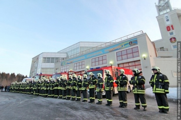 Пожарной охране Москвы исполнилось 216 лет