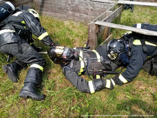Во всех пожарных частях Зеленограда прошли тренировки по спасению человека в лабиринте