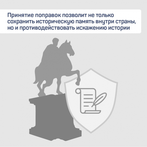 Поправки в Конституцию защитят историческую правду