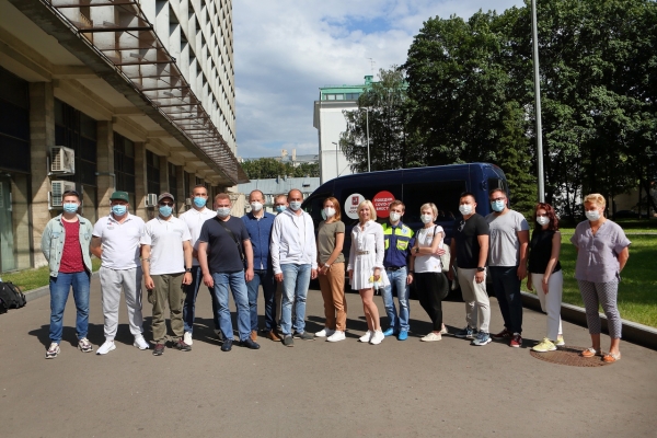Зеленоградские врачи отправились на север Казахстана, чтобы помогать коллегам бороться с коронавирусом