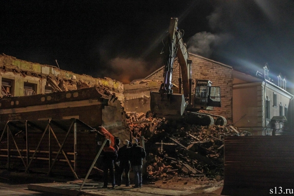 Под Зеленоградом снесли здание XIX века