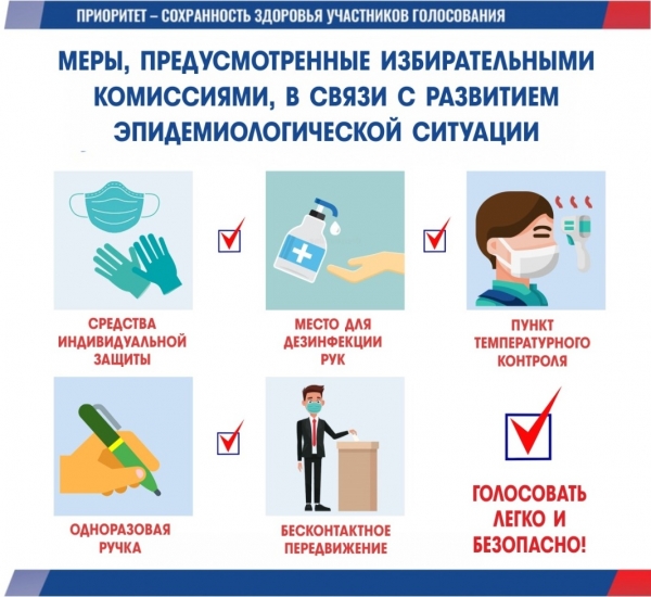 Общественный штаб следит за соблюдением санитарных правил на избирательных участках   