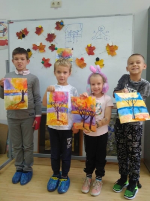 Мастер-класс «Акварельная осень»