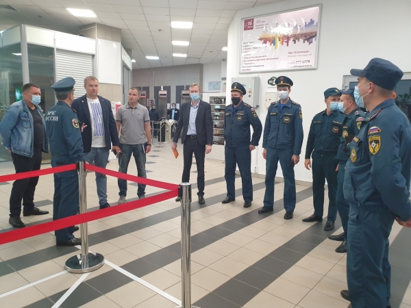 В офисном центре на Савелкинском проезде провели учебную эвакуацию
