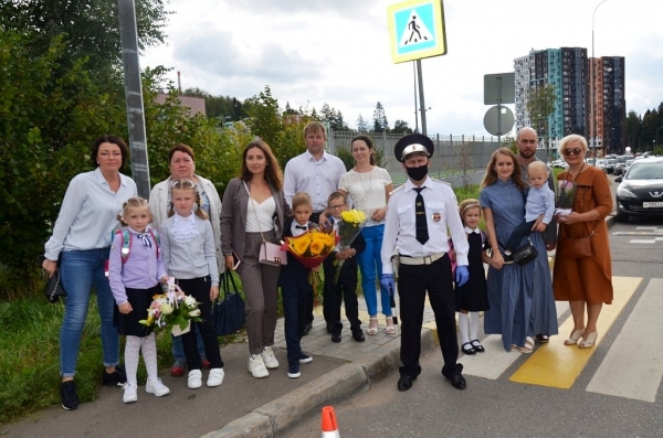 День знаний с ГИБДД в Зеленограде