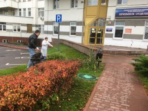 Осенняя уборка - ГКБ Кончаловского
