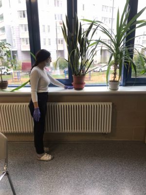 Осенняя уборка - ГКБ Кончаловского