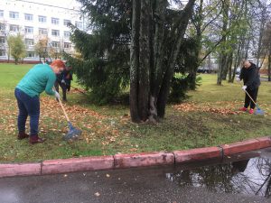 Осенняя уборка - ГКБ Кончаловского