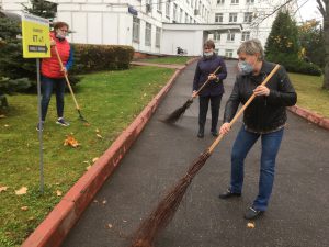 Осенняя уборка - ГКБ Кончаловского