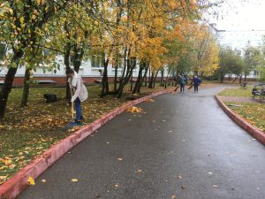 Осенняя уборка - ГКБ Кончаловского