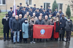 РОО ВБД "РУБЕЖ" принял участие в захоронении капсулы с прахом Ветерана ВОВ Яковлева