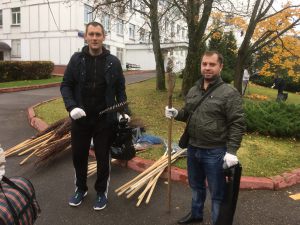 Осенняя уборка - ГКБ Кончаловского