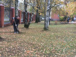 Осенняя уборка - ГКБ Кончаловского