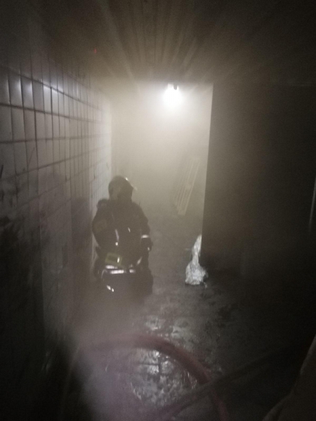 В Южной промзоне Зеленограда сгорело производственное помещение