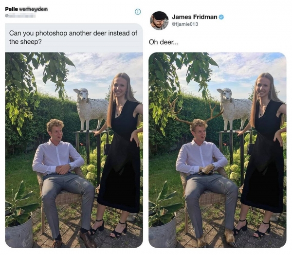 16 очередных шедевров самого усердного и веселого мастера фотошопа Джеймса Фридмана