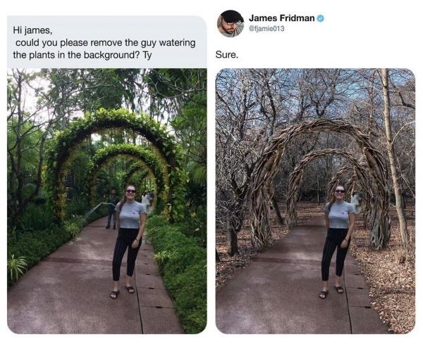 16 очередных шедевров самого усердного и веселого мастера фотошопа Джеймса Фридмана