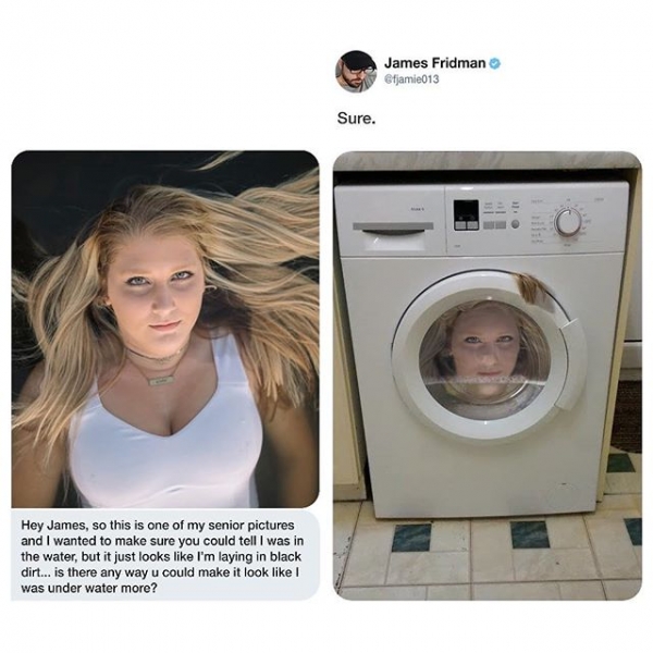 16 очередных шедевров самого усердного и веселого мастера фотошопа Джеймса Фридмана