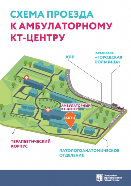 Амбулаторный КТ-центр переехал в другой корпус больницы